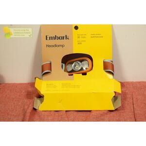 Embark LED Headlamp Orange
